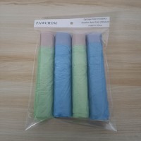 PAWCHUM Durable and Leak-Proof Plastic Garbage Bags for Home and Office Use (40*50cm) - 4 Rolls, 200 Count